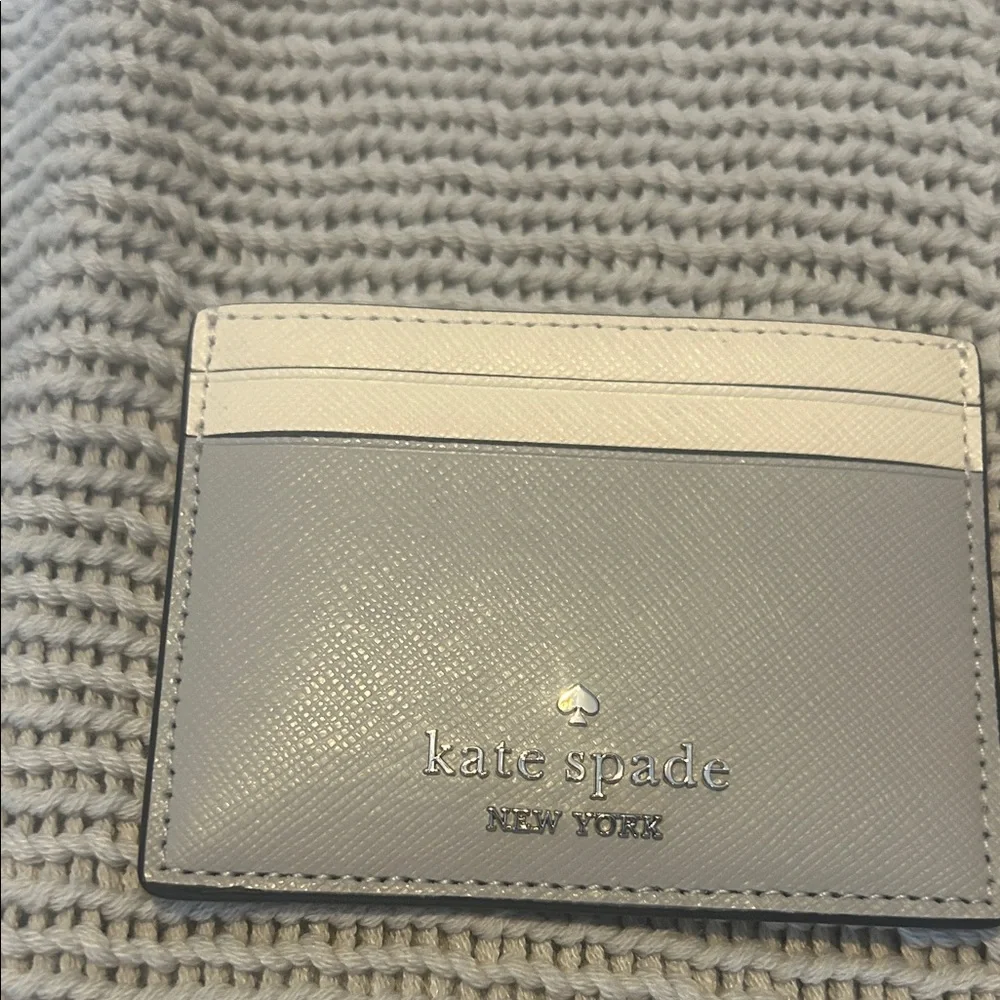 Kate Spade Two-Tone Card Holder